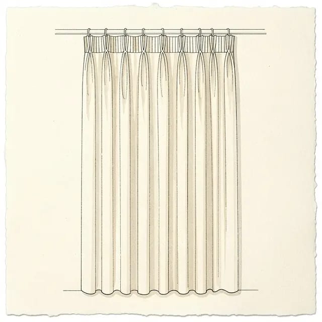 Pli crayon, croquis à la main